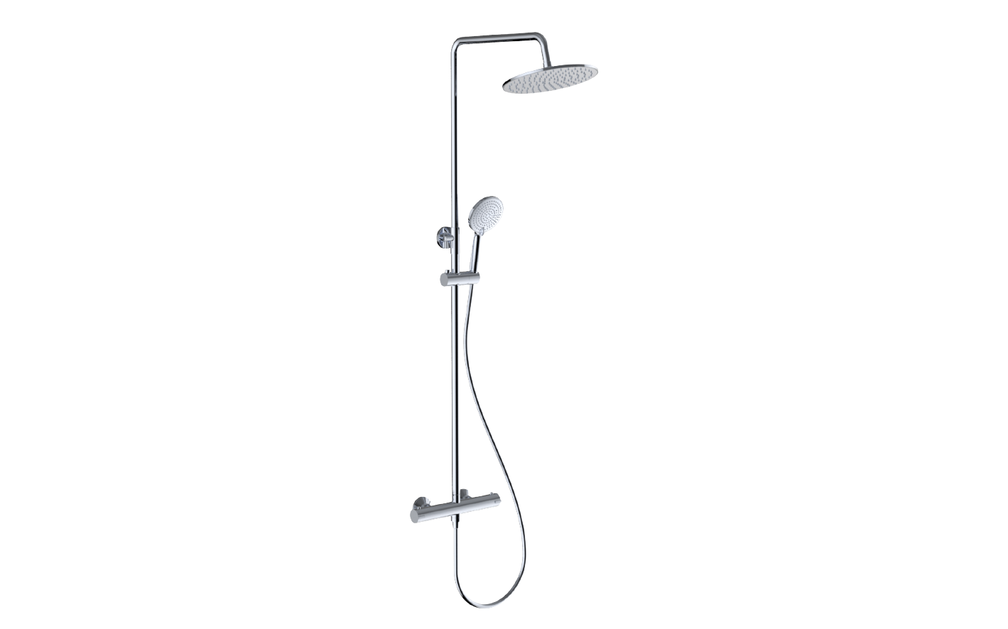 COLUMNA TERMOSTATICA GO THERM Cromo Brll